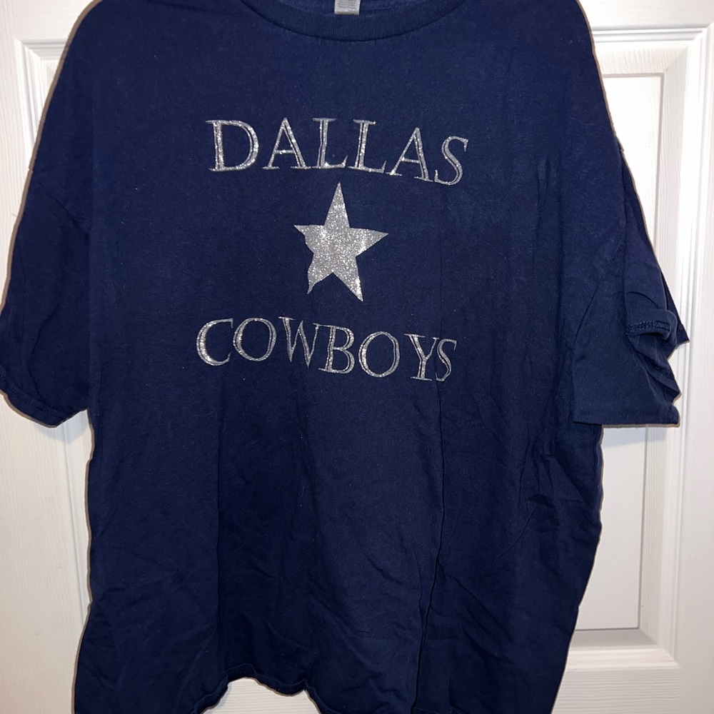 NFL Women's Navy Blue T-Shirt